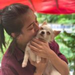 Akshara Haasan Instagram - Puppy love series. 📸 (c) @tejaswinidivyanaik