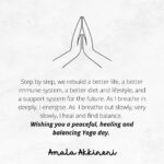 Amala Akkineni Instagram - Sharing my thoughts on International Day of Yoga… #internationalyogaday #yogaday #internationaldayofyoga #worldyogaday