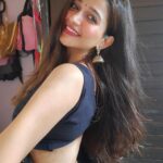 Anaika Soti Instagram - I think I'm in love with black sarees 🖤
