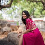 Anasuya Bharadwaj Instagram - Playing and Slaying Dress up.. For #SuperSingerJunior🎤🎶 only on @starmaa #tonyt #9pmOnwards Outfit & Styling @gaurinaidu 🌼 PC: @verendar_photography 🌝