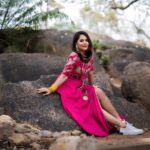 Anasuya Bharadwaj Instagram - Playing and Slaying Dress up.. For #SuperSingerJunior🎤🎶 only on @starmaa #tonyt #9pmOnwards Outfit & Styling @gaurinaidu 🌼 PC: @verendar_photography 🌝