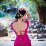Anasuya Bharadwaj Instagram - I will allow myself to become the flutterby 🦋🥰 For #SuperSingerJunior🎤🎶 Outfit & Styling @gaurinaidu 🌷 PC: @verendar_photography 🌸