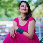 Anasuya Bharadwaj Instagram - I will allow myself to become the flutterby 🦋🥰 For #SuperSingerJunior🎤🎶 Outfit & Styling @gaurinaidu 🌷 PC: @verendar_photography 🌸
