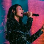 Andrea Jeremiah Instagram – Because the #stage is #myhappyplace ❤️ now & forever 💫 

📸 @gotamphotography 

#onstage #thejeremiahproject #tamil #music #musician #googlegoogle #reelitfeelit #grateful