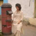 Angana Roy Instagram - Legend has it that if you look hard enough, you'll see the weekend approaching. Outfit- @anushree_malhotra_designs Photography- @rieo_creations Makeup- @samitavod Hair- @bithi.roy.7712 Shoes- @official.huedkick Organized by @inkcollab.pr ✨ #fridaypost #whitegram #blueandwhite #blueaesthetic #bluesky #designerclothes #streetsofkolkata #streetwear #fashionshoot #fashionphotography #newlook #ethnicjewellery #junkjewellery #curlyhairkillas #curlyhairstyle #newmonth #junedit #juneishere #lanes #indianaesthetics #background #portraitsofficial #picoftheday #photoseries #anganaroy #lovefromA