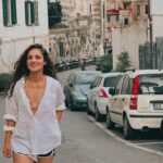 Angira Dhar Instagram - What I talk about when I talk about walking 🚶🏻‍♀️… #murakami should never read this… #inspiredart #travel #walkthewalk #takemeout #spotthesunscreen Amalfi, Italy