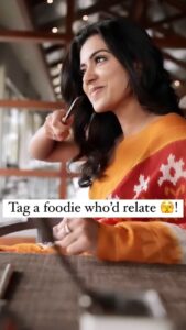 Anju Kurian Instagram - Me to all those Nutella jars when I’m on diet 🤷🏻‍♀️🫢! Shot by - @prashanth_bionic Mua & styling- @ashna_aash_ #foodie #diettips #sugartooth #reelsinstagram #onceuponatime #trendingreels #fridaymood