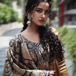 Anupama Parameswaran Instagram - Nazar 🧿 Outfit: @sthriofficial Stylling: @naveentummapudi_official @sravanthidhontha Shot by: @venkat_photography_hyd