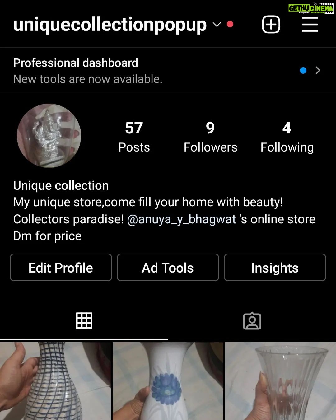 Anuya Bhagvath Instagram - Hey guys,happy to announce my online store @uniquecollectionpopup with unique stuff,do follow and be the 1st ones to get a hands on these,new stuff will regularly get added,join the community! #anuya #unique #collection #artifacts #crockery
