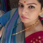 Anuya Bhagvath Instagram - Sarees and big bindi! So much character! My favourite look #actor #anuya #smile #character