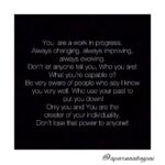 Aparnaa Bajpai Instagram – If someone tells you about you; they are talking about themselves.
Specially, when someone specifically points out your words or actions; they are directly talking about their triggers. They are talking about their own lack & need which they are unknowingly trying to fulfill through you.
And this goes vice-versa:)
Look within, what is it in your body that you felt through someone else’s behavior?
What need arises instantly?
Did you feel unheard, unappreciated, hurt, ridiculed, shamed, bullied, taken granted for, unloved, judged, misunderstood etc etc.
And then notice how every slight-uncomfortable external situation shakes your internal peace.
Is it them through whom, you’re trying to fill that void within you.
Offcourse, there is no harm in safe expression of your emotions. But then it should be a safe expression and not a projection.
One can express the deeper emotions only after becoming aware of the presence of that particular emotion(or need) within himself.
Only when you acknowledge your own emotions, you become available to your own self, your own needs.
And when you start being available to your own needs, you’ll slowly stop looking outside to fulfill that for you🙏🏼