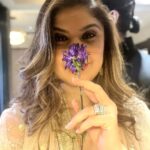 Archana Instagram - This #color is driving me #insane in a good way! The year of #periwinkle ... #pantone of the year #2022 I #purle you sooooo much 💜💜💜