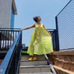 Archana Instagram - When posing makes ur mom smile/laugh I feel happiest to put a smile on her face :D Family get away is the best way to make memories n chill with no agenda :D & no door bells to answer n no dhobi to give kapda to ...lol. . . . #family #togetherness #love #bond #mom #yellow #neon #chill #weekend #getaway #pose #chilledout #travel #memories #pania #sharma Hollywood Hills