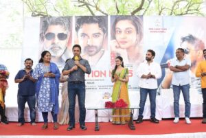 Arjun Sarja Instagram - Production no 15 ⭐️ing @vishwaksens @aishwaryaarjun Proudly introducing my daughter to TFI 

🎬 by one of the finest gentleman I’ve ever met Shri Pawan Kalyan. #pawankalyan 

First shot 🎥 directed by the legendary captain Shri Raghavendra Rao Garu

Thanks to Our own Shri Prakash and all the other guest of honors for coming over to bless the project. 
@joinprakashraj. 

Proud to be working with @ravibasrur for 🎶..
