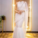 Avantika Mishra Instagram - 🤍🤍🤍 #DBlockOnJuly1st Outfit by @knotweddinghouse Makeup by @luxefacebyanitha Hair by @makeupbyshyamala Photography by @arunprasath_photography