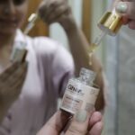 Bhanushree Mehra Instagram - @gharsoaps anti ageing magic serum is an all natural serum that helps in brightening skin, reducing signs of ageing, fading away spots & overall giving skin a healthy look. Use it daily and massage your face & neck well for atleast a minute for best results. This is a non sticky formula and can be applied in the morning or at night before bed time. You can use my code Bhanu10 for a discount !! . . . #gharsoaps #magicserum #antiageing #natural