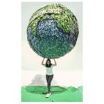 Bhumi Pednekar Instagram - Climate Warrior 🌏 in Bhopal. I had the opportunity to inaugurate an unique globe that is made out of 500 kgs of donated plastic waste! #WasteToArt. While shooting for #Durgavati here, I realized that Bhopal is a very environmentally conscious city. The administration and citizens together have made it the Cleanest Capital City 👏🏻 . Yesterday, I met a few #ClimateWarriors : Zaid and Zeeshan brothers, who’ve with the help of the administration made a selfie point with over half a ton of plastic waste that they collected through various PLASTIC DONATION CENTRES throughout the city. This is so impressive! The only way we can battle plastic pollution is this - recycling and up cycling it - art installations, roads, clothes etc. #SayNoToSingleUsePlastic #RecyclePlastic #SustainableLiving @plasticdonationcenter
