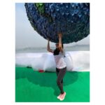 Bhumi Pednekar Instagram - Climate Warrior 🌏 in Bhopal. I had the opportunity to inaugurate an unique globe that is made out of 500 kgs of donated plastic waste! #WasteToArt. While shooting for #Durgavati here, I realized that Bhopal is a very environmentally conscious city. The administration and citizens together have made it the Cleanest Capital City 👏🏻 . Yesterday, I met a few #ClimateWarriors : Zaid and Zeeshan brothers, who’ve with the help of the administration made a selfie point with over half a ton of plastic waste that they collected through various PLASTIC DONATION CENTRES throughout the city. This is so impressive! The only way we can battle plastic pollution is this - recycling and up cycling it - art installations, roads, clothes etc. #SayNoToSingleUsePlastic #RecyclePlastic #SustainableLiving @plasticdonationcenter