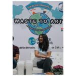 Bhumi Pednekar Instagram - Climate Warrior 🌏 in Bhopal. I had the opportunity to inaugurate an unique globe that is made out of 500 kgs of donated plastic waste! #WasteToArt. While shooting for #Durgavati here, I realized that Bhopal is a very environmentally conscious city. The administration and citizens together have made it the Cleanest Capital City 👏🏻 . Yesterday, I met a few #ClimateWarriors : Zaid and Zeeshan brothers, who’ve with the help of the administration made a selfie point with over half a ton of plastic waste that they collected through various PLASTIC DONATION CENTRES throughout the city. This is so impressive! The only way we can battle plastic pollution is this - recycling and up cycling it - art installations, roads, clothes etc. #SayNoToSingleUsePlastic #RecyclePlastic #SustainableLiving @plasticdonationcenter
