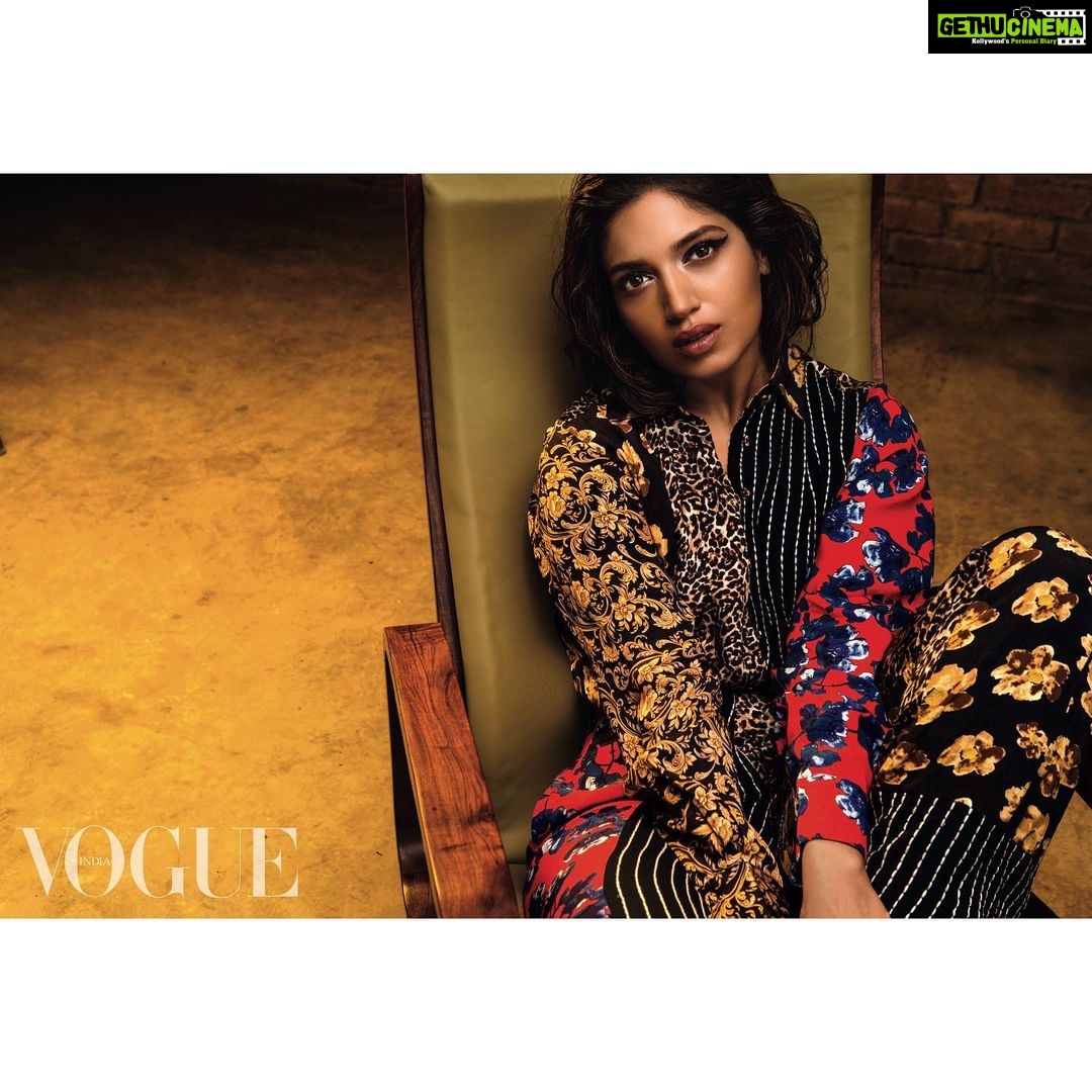 Bhumi Pednekar Instagram - Warm and Earthy . . . @vogueindia #goodmorning #instagram #love #gratitude #voguebeauty