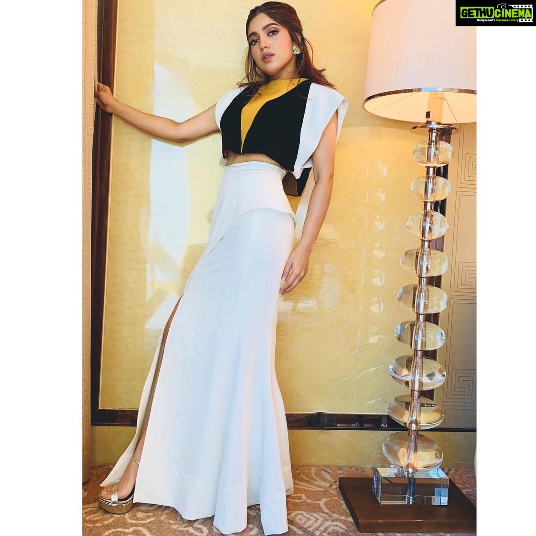 Bhumi Pednekar Instagram - #IFFAM Press conference Macao ✨ Wearing @avarofiglio @azotiique Styled by @pranita.abhi HMU @cloverwootton #iffam2019 #variety