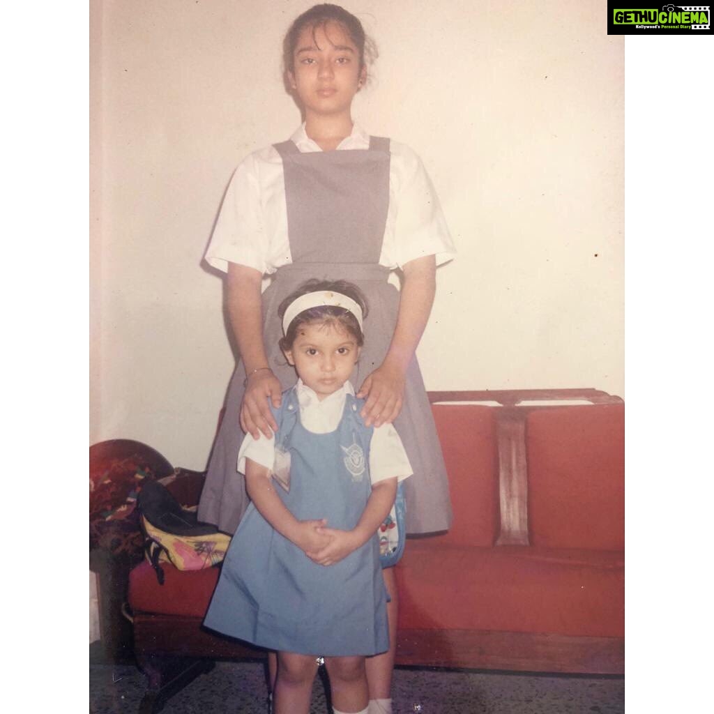 Bhumi Pednekar Instagram - First Day Of School :) @tkrangrez #AryaVidyaMandir #HappyDays #throwback #memories