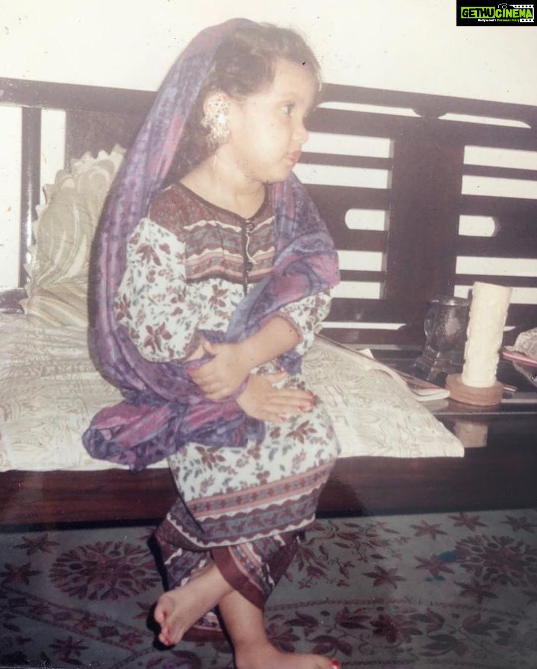 Bhumi Pednekar Instagram - Because Bachpan se heroine 😁#HappyChildrensDay . Thank you mummy and papa for letting the drama queen in me live and for nurturing it ❤️ P.s please don’t miss the wig in the last picture