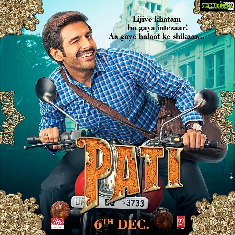 Bhumi Pednekar Instagram - Lijiye khatam hogaya intezaar! Aa gaye halaat ke shikaar... Chintu Tyagi from #PatiPatniAurWoh 👫💃🏻 @kartikaaryan @ananyapanday @mudassar_as_is @bhushankumar @junochopra @tseriesfilms @tseries.official @brstudiosllp