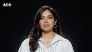Bhumi Pednekar Instagram - Why do women represent less than 25% of the work-force in India? The answer to this, lies in our homes, in our marriages. Only when a shaadi is equal, will our work force start to look equal. Proud to be associated with @shaadi.com & shaadi.org in this amazing initiative to bring our women back to work. Happy Women's Day in advance to all of you! @agmittal #WomensDay #AnEqualNation #TogetherWithWomen #breakthebias