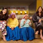 Bhumi Pednekar Instagram - Aap dono ho isiliye hum hai @shooterdadi @shooterdadiofficial ❤️ Itne pyaar and dulaar ke liye thank you.Aap dono hamara hissa ho.Ab aapke ke begair hum nahi.Jitna bhi kahu kam hai dadi.Bahut pyaar karte hai hum sab aap se.Aap misaal ho himmat,lagan,shakti aur pyaar ki. Hum sab bahut lucky hai ke hum sab aapke saath time spend kar sake.We love you ❤️ @shooter.shefali @seematomar_ thank you for being so strong and supportive through the film process .Aapka Parivaar hamara ban chuka hai :) Ghar ke saare logon ko mera bahut bahut pyaar ❤️ #SaandKiAankh @realsumitrathi humme aur film ko support ke liye thank you