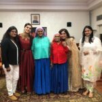 Bhumi Pednekar Instagram - Aap dono ho isiliye hum hai @shooterdadi @shooterdadiofficial ❤️ Itne pyaar and dulaar ke liye thank you.Aap dono hamara hissa ho.Ab aapke ke begair hum nahi.Jitna bhi kahu kam hai dadi.Bahut pyaar karte hai hum sab aap se.Aap misaal ho himmat,lagan,shakti aur pyaar ki. Hum sab bahut lucky hai ke hum sab aapke saath time spend kar sake.We love you ❤️ @shooter.shefali @seematomar_ thank you for being so strong and supportive through the film process .Aapka Parivaar hamara ban chuka hai :) Ghar ke saare logon ko mera bahut bahut pyaar ❤️ #SaandKiAankh @realsumitrathi humme aur film ko support ke liye thank you