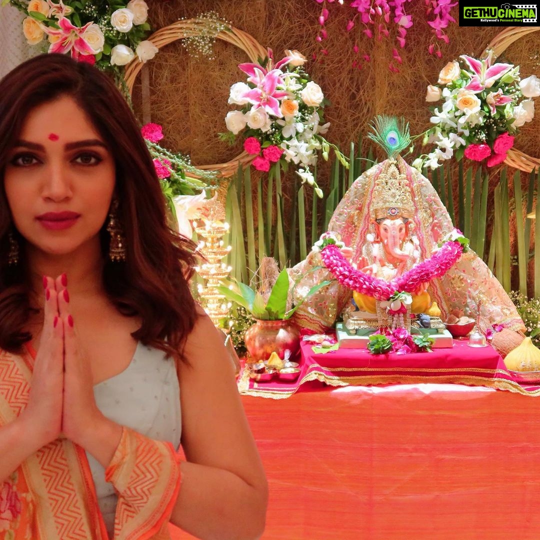 Bhumi Pednekar Instagram - Ganpati Bappa Morya 🙏🏻 #HappyGaneshChaturthi