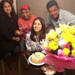 Bhumi Pednekar Instagram - Couldn’t have had a better start to the day as I grow a year older...with work and the ones I love ❤️ Thank you already for all the birthday love 😘 @sumitrapednekar @samikshapednekar #swapnil #upi Lucknow, Uttar Pradesh