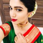 Bhumi Pednekar Instagram - गुडी पाड़वा चीं हार्दिक शुभेच्छा 😘 #happygudipadwa . . #GoodMorning #marathimulghi #happynewyear
