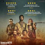 Bhumi Pednekar Instagram - Thank you so much for showering our hard work with so much love and adulation. ❤️ 🙏 Meet the river, the ravines & the rebels of #Sonchiriya today! #SonchiriyaInCinemasNow Link in Bio. . . . . @sushantsinghrajput @bajpayee.manoj @ranvirshorey #AshutoshRana #AbhishekChaubey #RonnieScrewvala @zeemusiccompany @rsvpmovies