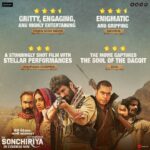 Bhumi Pednekar Instagram - Thank you so much for showering our hard work with so much love and adulation. ❤️ 🙏 Meet the river, the ravines & the rebels of #Sonchiriya today! #SonchiriyaInCinemasNow Link in Bio. . . . . @sushantsinghrajput @bajpayee.manoj @ranvirshorey #AshutoshRana #AbhishekChaubey #RonnieScrewvala @zeemusiccompany @rsvpmovies