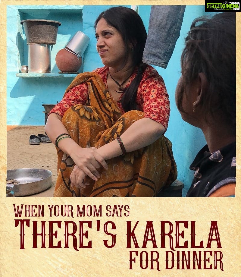 Bhumi Pednekar Instagram - How about NO! #OnSet #Sonchiriya #1stMarch