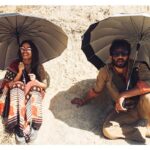 Bhumi Pednekar Instagram - A very happy birthday @sushantsinghrajput...my Chambal Buddy!!! 💓 Hope this year brings you a storm of good fortune that even this umbrella can't stop. 😋 #ChambalDiaries #Sonchiriya