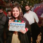 Bhumi Pednekar Instagram - She is a crazy dreamer full of love and hope. She is weird..very weird, her faith in love and her ambition to do better is infectious. She is a character I’ve had such fun playing. No inhibitions and Fears. I will miss you kitty. Thank you @alankrita601 making me your kitty. My journey with her is unforgettable. Your characters have made me more confident as a person. Lanki you’re just amaze 😘 And ofcourse this couldn’t have happened without my dolly @konkona. I love you koko..You’re all ❤️ and 😜 And @ektaravikapoor @ruchikaakapoor guys this film that you amaze women are making is something ya...just can’t detach myself from this one.Thank you for bringing us together ❤️ Can’t wait to watch this #rebelution #dollykittyaurwohchamaktesitare
