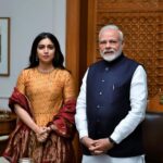 Bhumi Pednekar Instagram - A moment with the Prime Minister of our country @narendramodi sir 🙏🏻