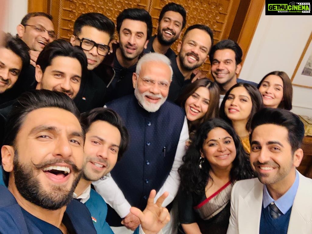 Bhumi Pednekar Instagram - Thank you for your time honourable Prime Minister @narendramodi sir.I hope our conversations are fruitful in making our country stronger 🙏🏻
