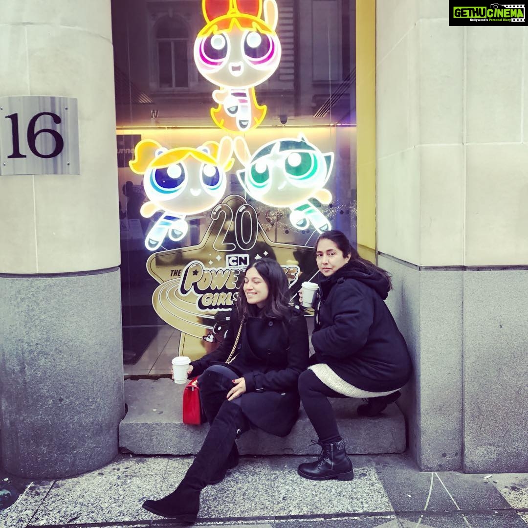 Bhumi Pednekar Instagram - Blossom, Buttercup and Bubbles for life 😁 Which one was your favourite 🤔 Mine was buttercup 🧚🏻♀️ #powerpuffgirls #london #mommy #hello #love