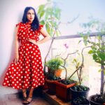Bhumi Pednekar Instagram - GoodMorning ❤️ Thank you @aditiagrawal12 for putting this together, wearing @shopbloom. And @sonicsmakeup @hairstories_byseema for glamming me up as always 😘
