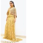 Bhumi Pednekar Instagram - Wearing @varun_bahl tonight for something very special ❤️ Hint- We finally have another shopping destination for all things couture and amazing :) ... Varun Bahl opens his new store in kala ghoda mumbai ❤️ #varunbahl #varunbahlcouture #proud #love #dressed Styled by @sukritigrover Assisted by @sanakhan.z Hair @hairstories_byseema Makeup @13kavitadas Team @crastosuzan