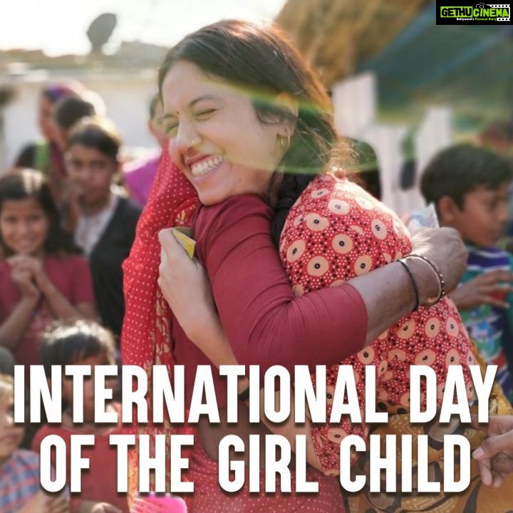 Bhumi Pednekar Instagram - Happy international #DayoftheGirl! Today and everyday, let's celebrate girls everywhere and enable them to inspire, innovate & take charge of their own future. I dedicate this day to all the lovely women I've had the chance to meet during my shoots.