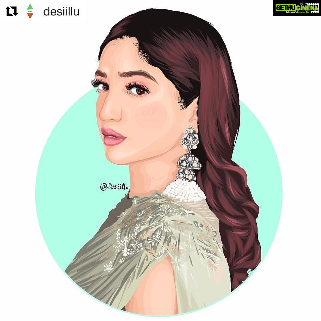 Bhumi Pednekar Instagram - This is so sweet ❤️ #Repost @desiillu with @get_repost ・・・ I appreciate you for touching my life with every character you display on screen and off screen. Love u mam @psbhumi ❤️ . this is small Gift for U✨ . .