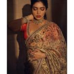 Bhumi Pednekar Instagram - Nari In A Saree . . . #goodmorning #instagram #love#gratitude #badhaaido