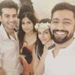 Bhumi Pednekar Instagram - Neha Ka baby shower ❤️ Wishing you and @angadbedi tons of love 😘 @nehadhupia Kaushal brothers 😍 @vickykaushal09 @sunsunnykhez #babyontheway #sunday