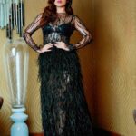 Bhumi Pednekar Instagram - In @atelierzuhra for the GQ Men of the year 2018 🖤 Styled by @sukritigrover Assisted by @piasinha @sanakhan.z Makeup @mitalivakil Hair @seemakhan1988 My tribe @hmehta75 @crastosuzan Clicked by @ranveer_dua 🙏🏻 #love #gqmenoftheyear #hello #dressedup #lastnight #thursday #black #love