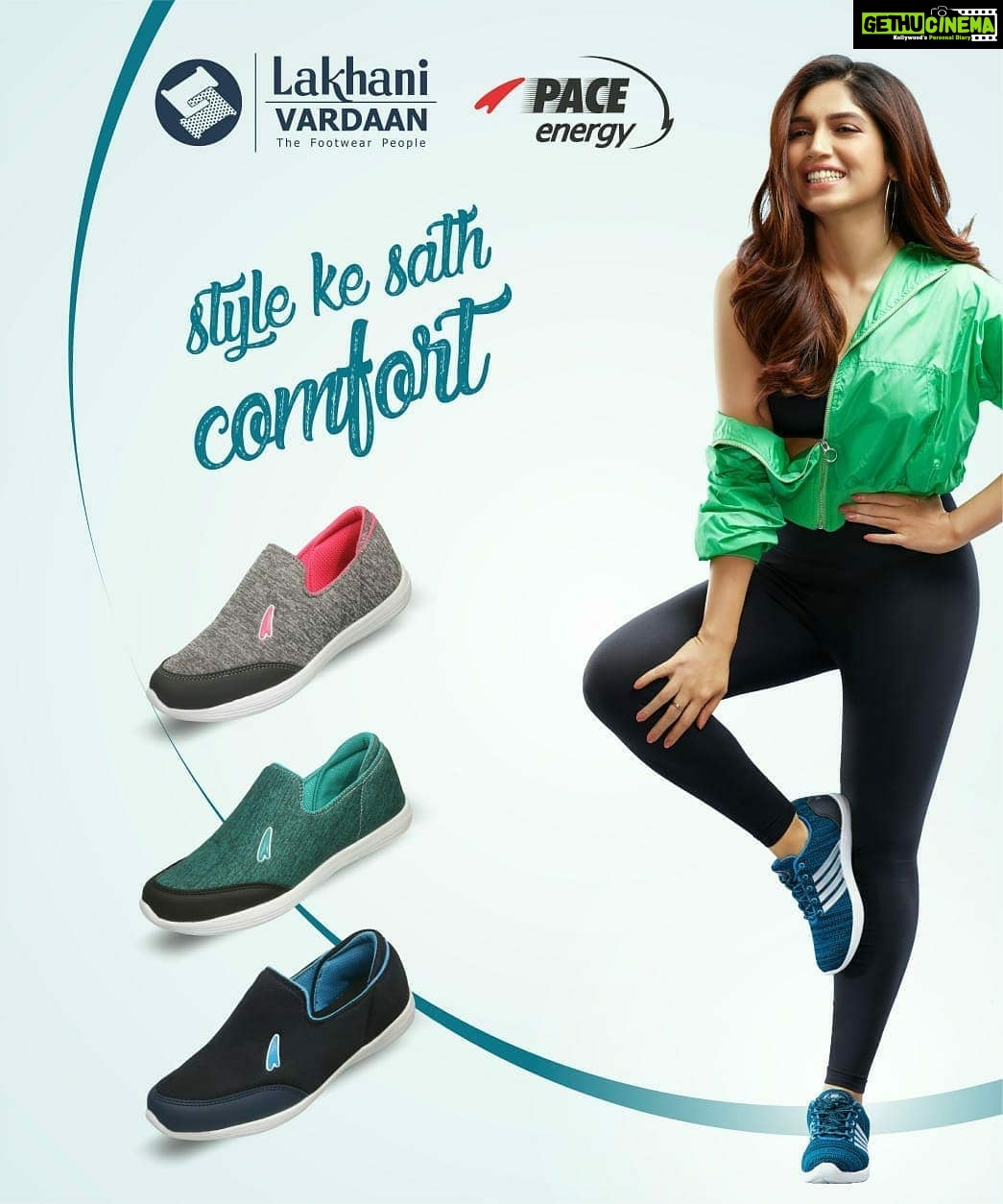 Bhumi Pednekar Instagram - Give a girl the right shoes, and she can conquer the field AND the world! @lakhanifootwear @minkstaa